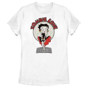 Women’s Betty Boop Valentine’s Day Zombie Love Dress T-Shirt