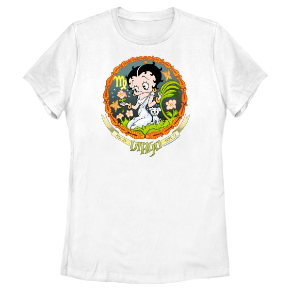 Women’s Betty Boop Virgo Zodiac T-Shirt