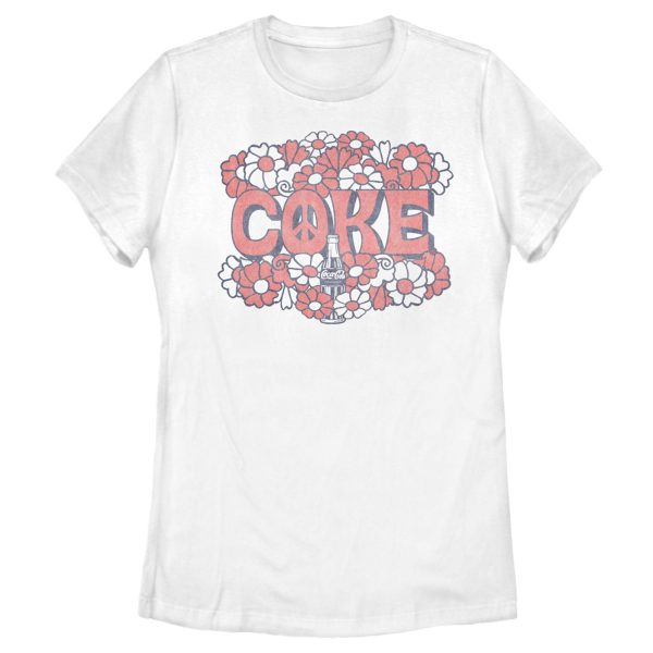 Women’s Coca Cola Unity Floral Logo T-Shirt