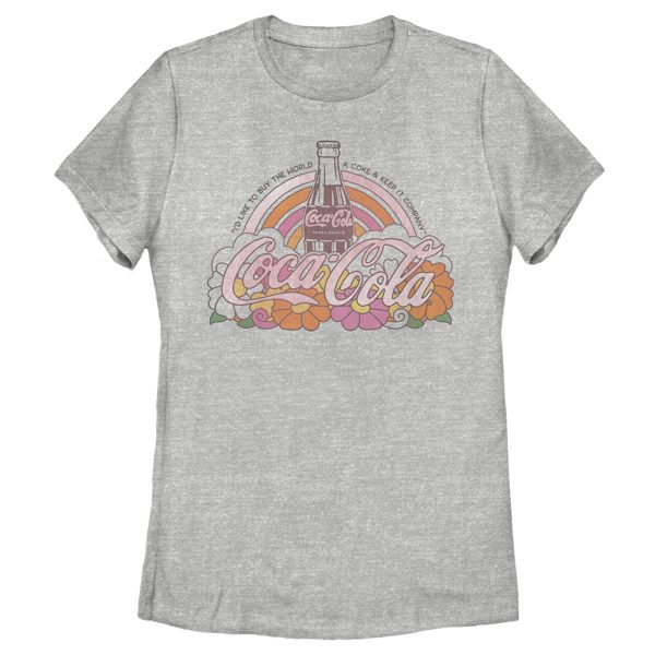 Women’s Coca Cola Unity Rainbow Logo T-Shirt