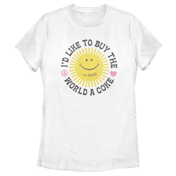 Women’s Coca Cola Unity Sunshine Logo T-Shirt