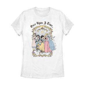 Women’s Disney Princesses Classic Once Upon a Time T-Shirt