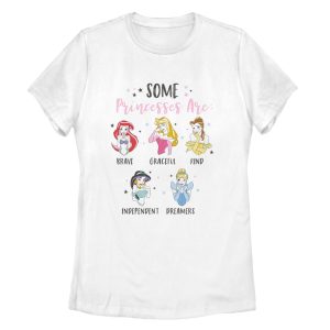 Women’s Disney Princesses Personalities T-Shirt