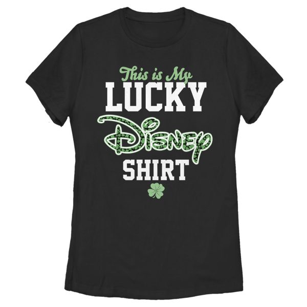 Women’s Disney St. Patrick’s Day This is my Lucky Disney Shirt T-Shirt