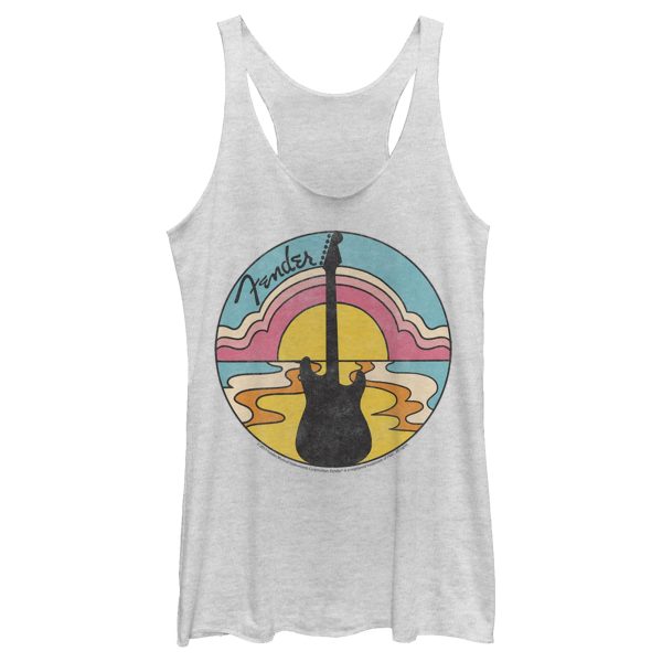 Women’s Fender 70s Guitar Silhouette Racerback Tank Top