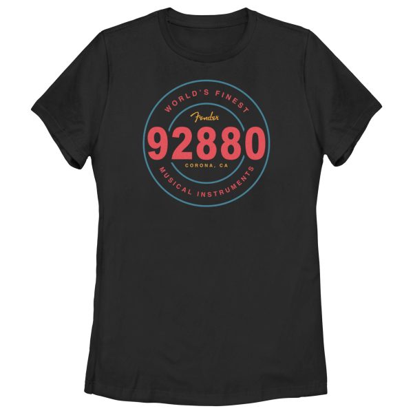 Women’s Fender 92880 Corona, CA Logo T-Shirt