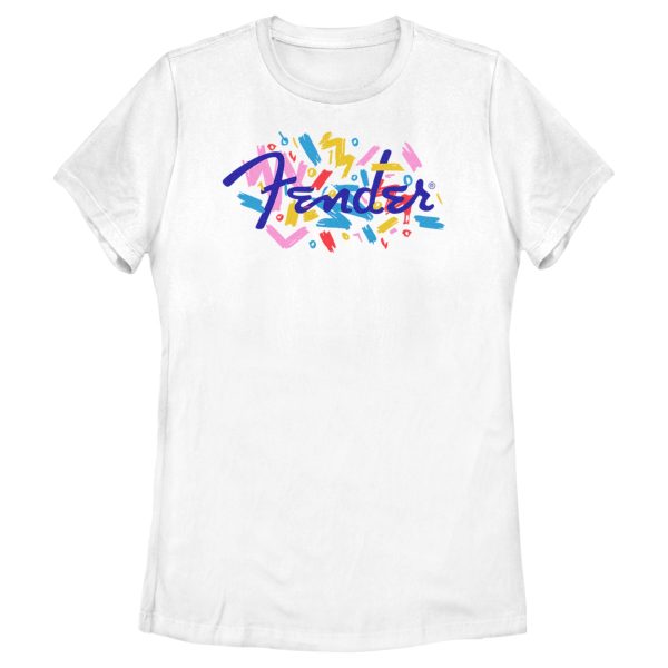 Women’s Fender Retro Confetti Logo T-Shirt