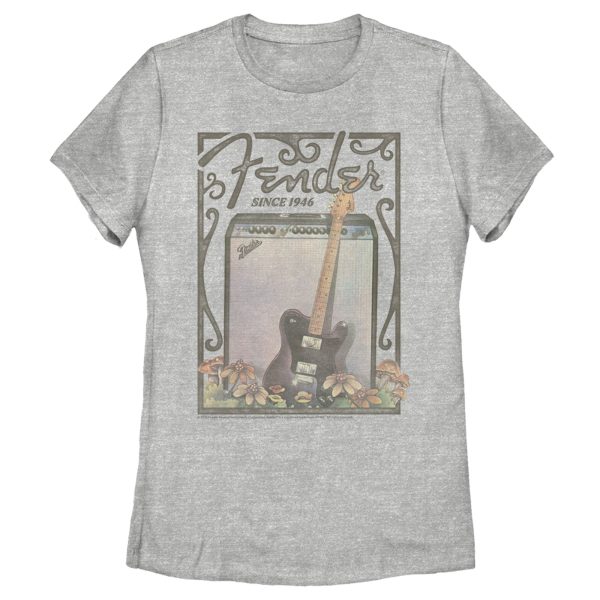 Women’s Fender Since 1946 Retro Poster T-Shirt