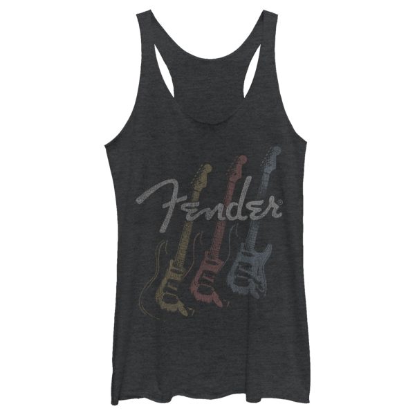 Women’s Fender Triple Fret Logo Racerback Tank Top