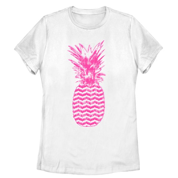 Women’s Lost Gods Geometric Print Pineapple T-Shirt