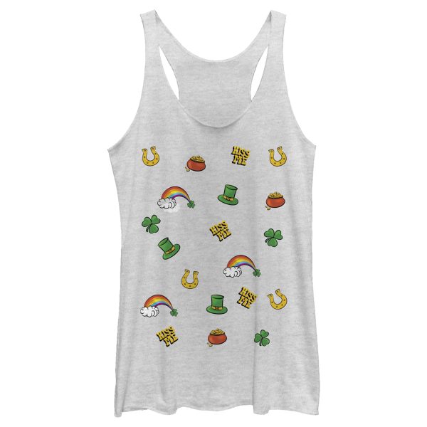 Women’s Lost Gods St. Patrick’s Day Icons Racerback Tank Top