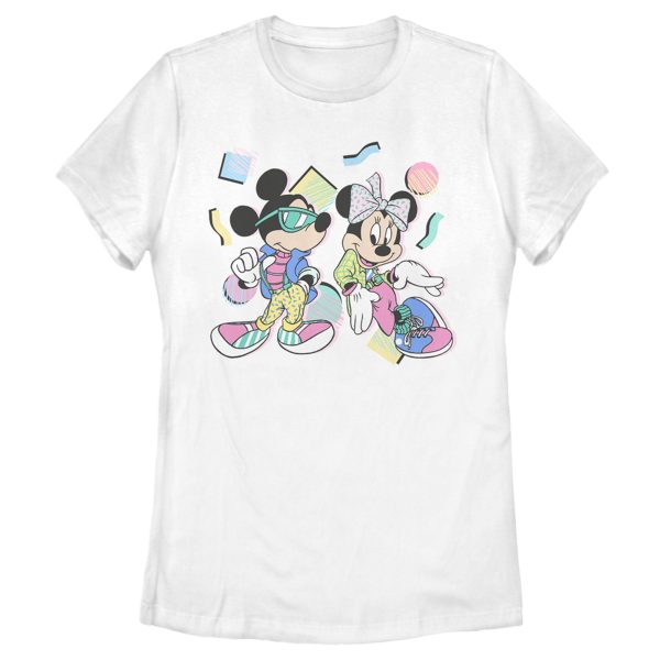 Women’s Mickey & Friends ’80s Minnie and Mickey Mouse T-Shirt