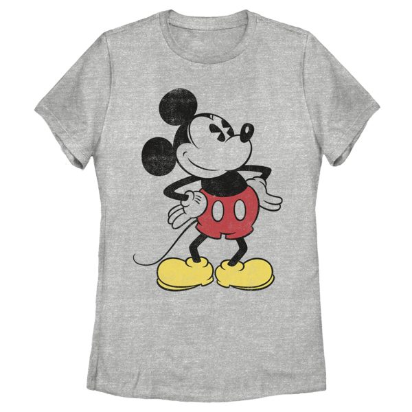 Women’s Mickey & Friends Classic Mickey Distressed T-Shirt