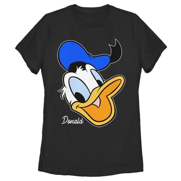 Women’s Mickey & Friends Donald Duck Big Face T-Shirt