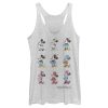 Women’s Mickey & Friends Evolution of Minnie Mouse Racerback Tank Top