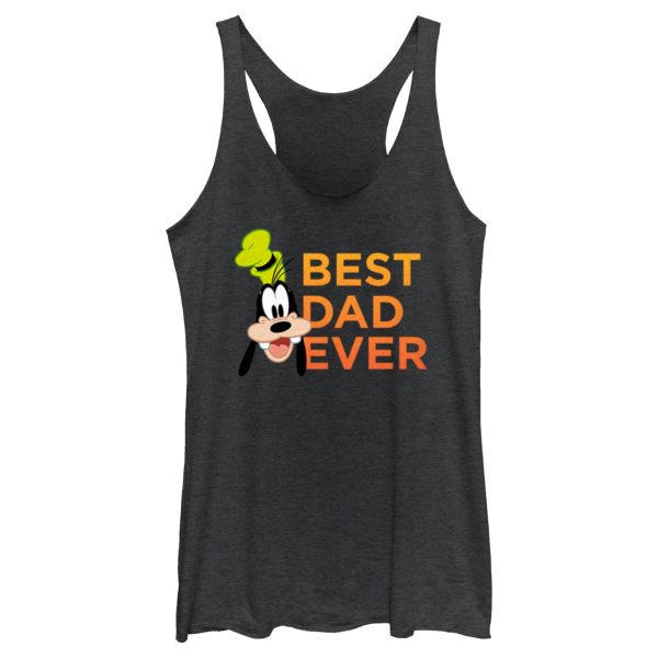 Women’s Mickey & Friends Father’s Day Best Goofy Dad Ever Racerback Tank Top