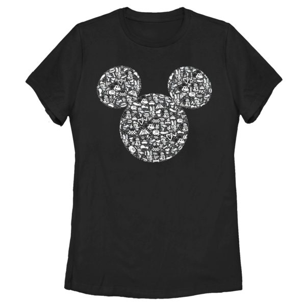 Women’s Mickey & Friends Filled With Faces T-Shirt