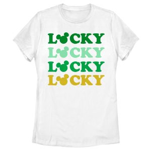 Women’s Mickey & Friends Lucky Stack T-Shirt