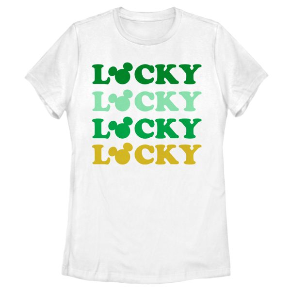 Women’s Mickey & Friends Lucky Stack T-Shirt