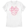 Women’s Mickey & Friends Mickey and Friends Minnie Heart Silhouette T-Shirt