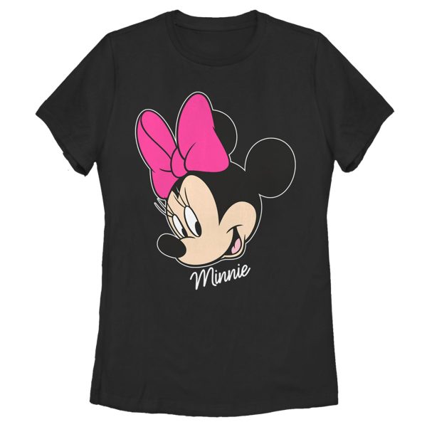 Women’s Mickey & Friends Minnie Mouse Big Face T-Shirt