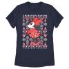 Women’s Mickey & Friends Minnie Winter Sweater T-Shirt