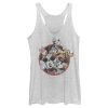 Women’s Mickey & Friends Retro Group Shot Racerback Tank Top
