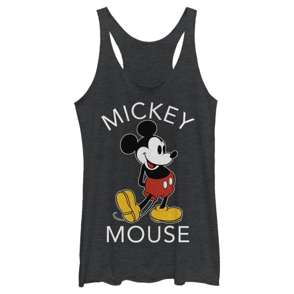 Women’s Mickey & Friends Retro Mickey Mouse Pose Racerback Tank Top