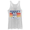 Women’s Mickey & Friends Retro Pluto and Mickey Mouse Racerback Tank Top