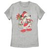 Women’s Mickey & Friends Santa Mouse T-Shirt