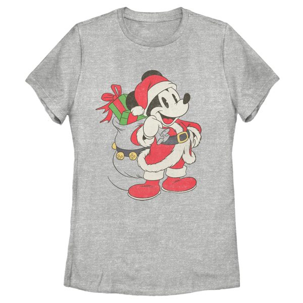 Women’s Mickey & Friends Santa Mouse T-Shirt