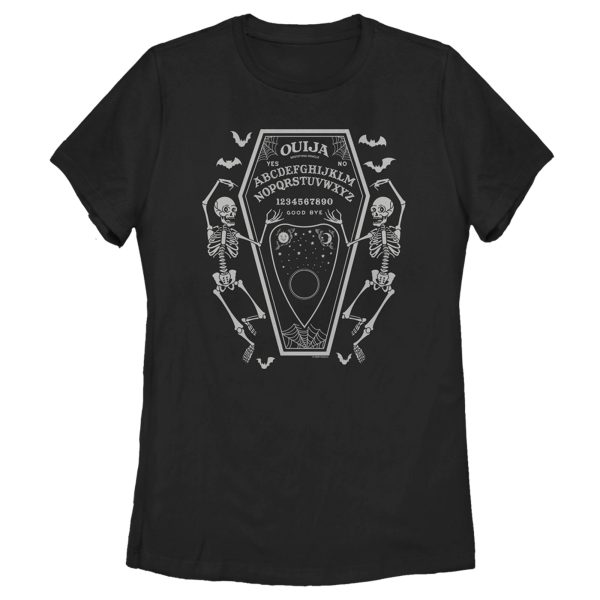 Women’s Ouija Halloween Coffin T-Shirt