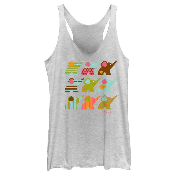 Women’s Paul Frank Ellie Line Up Racerback Tank Top