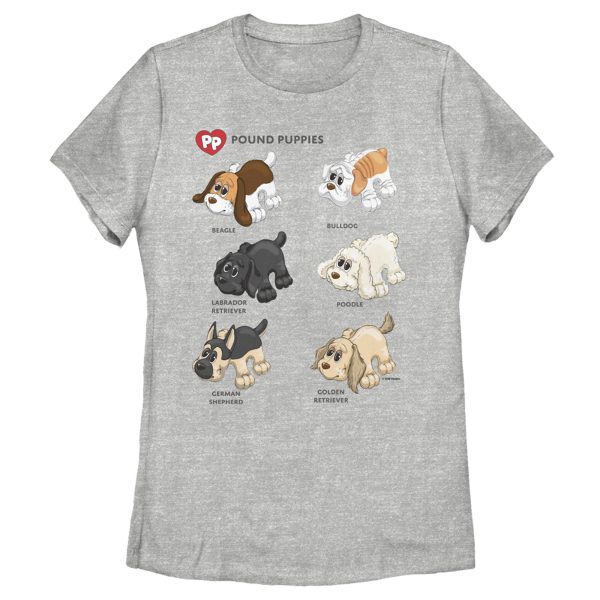 Women’s Pound Puppies Puppy Chart T-Shirt