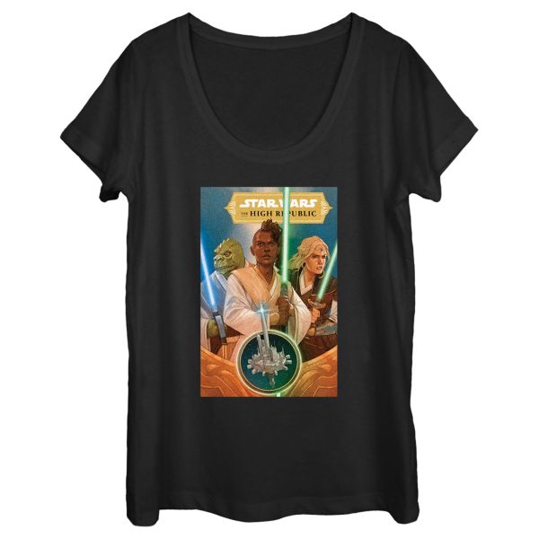 Women’s Star Wars The High Republic Jedi There Is No Fear Team Scoop Neck