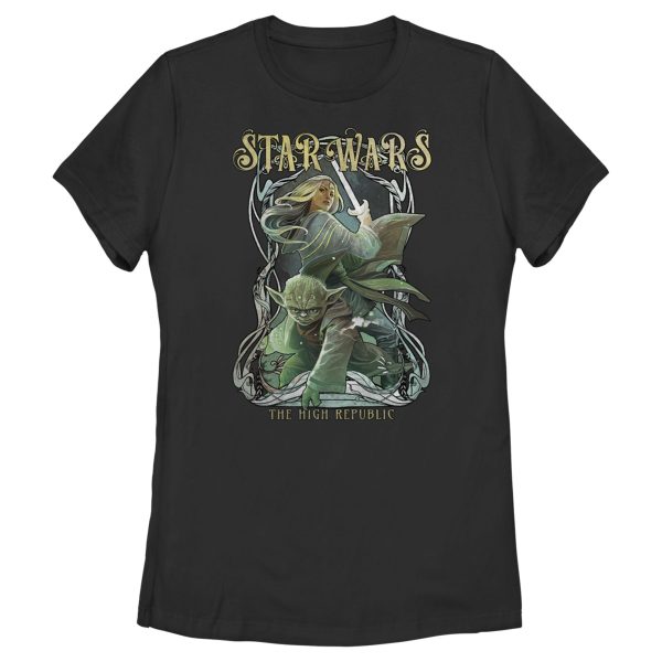 Women’s Star Wars The High Republic Yoda and Avar Kriss T-Shirt