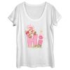 Women’s Strawberry Shortcake Hi Friends Scoop Neck