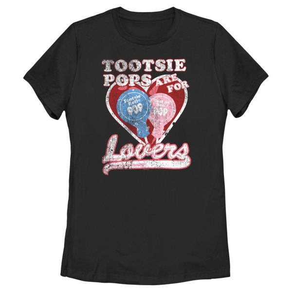 Women’s Tootsie Pop Vintage Pops Are For Lovers T-Shirt