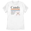 Women’s Tootsie Roll Candy Makes the World Go Round T-Shirt