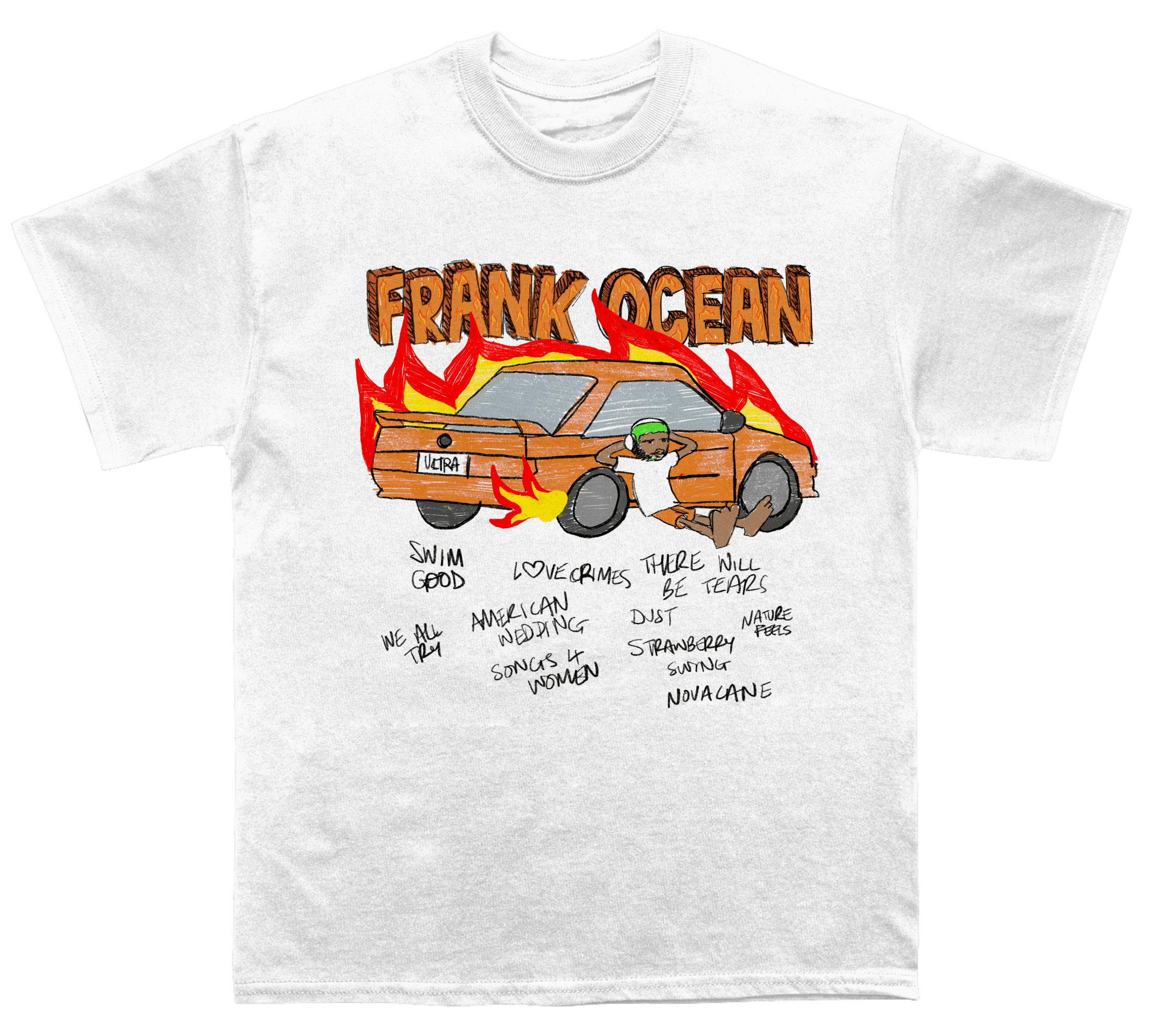 Frank Nostalgia Ultra Sketchbook T-shirt Frank Nostalgia Ultra Sketchbook T-shirt
