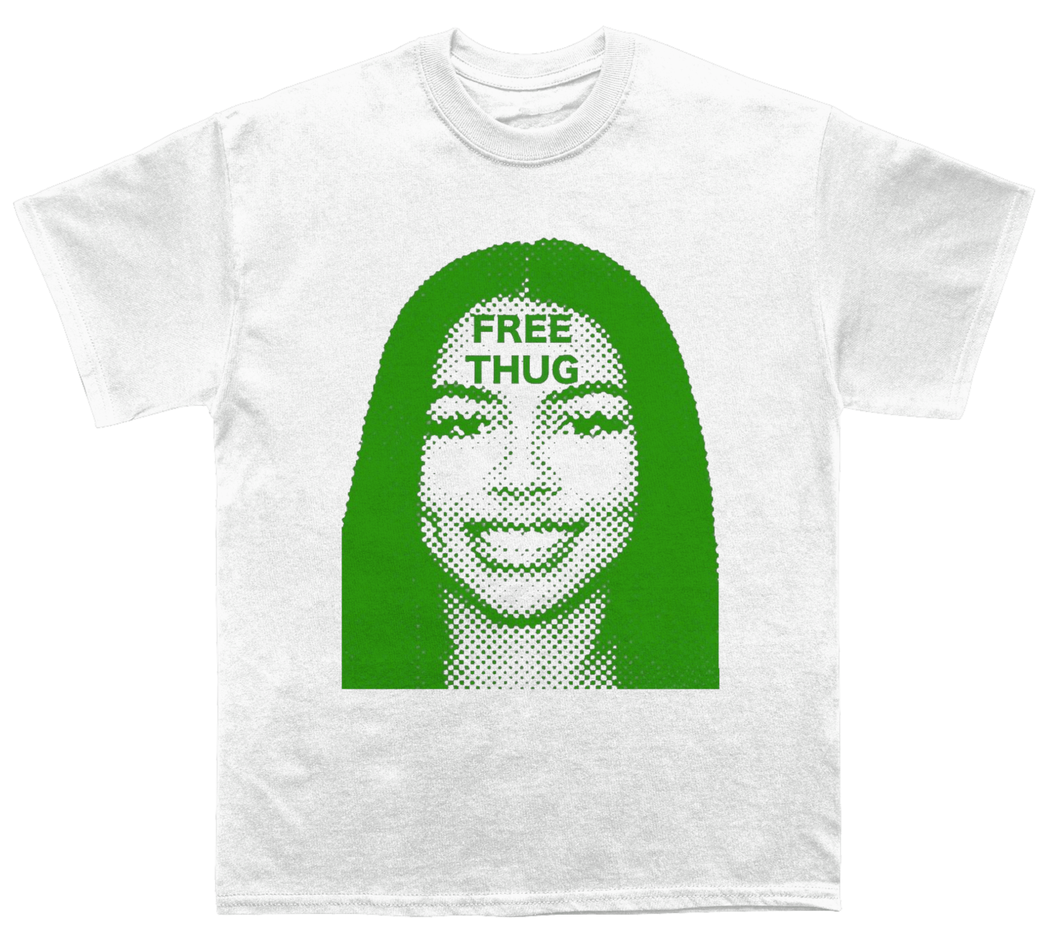 Free Thug Face T-shirt Free Thug Face T-shirt