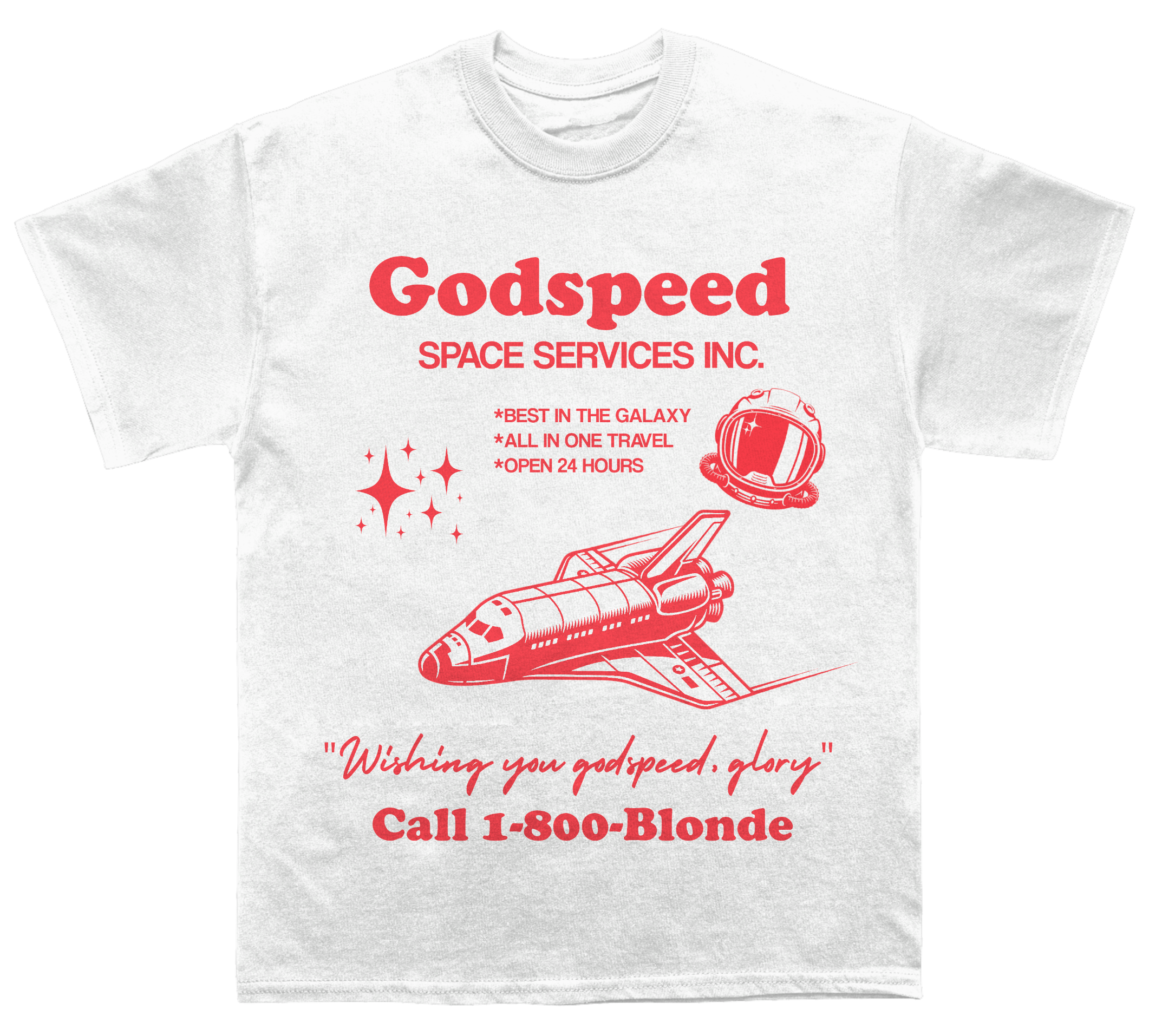 Godspeed Space Services T-shirt Godspeed Space Services T-shirt