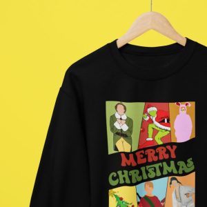 Merry Christmas Movie Xmas T-ShirtSweatshirt