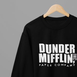 The Office Dunder Mifflin INC, Logo TV Show T-ShirtSweatshirt