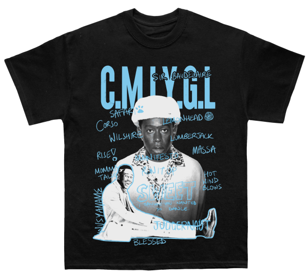 Tyler Call Me if You Get Lost Sketchbook T-shirt