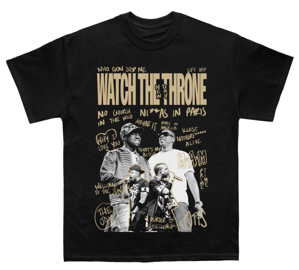 Watch The Throne Sketchbook T-shirt