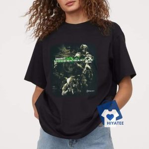 2009 Call of Duty Modern Warfare 2 Vintage Promo T-Shirt – Y2K Gamer Tee for Collectors