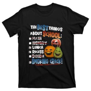 Annoying Orange Crack Shirt – Funny School-Themed Meme Tee!