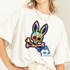 Bone Graphic T-Shirt – Hip-Hop Rabbit Design Streetwear Tee