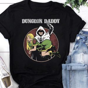 Dungeon Daddy Vintage T-Shirt, Dungeon And Dragon Shirt, Funny Dungeon Daddy Shirt, Love Dungeon Daddy Shirt
